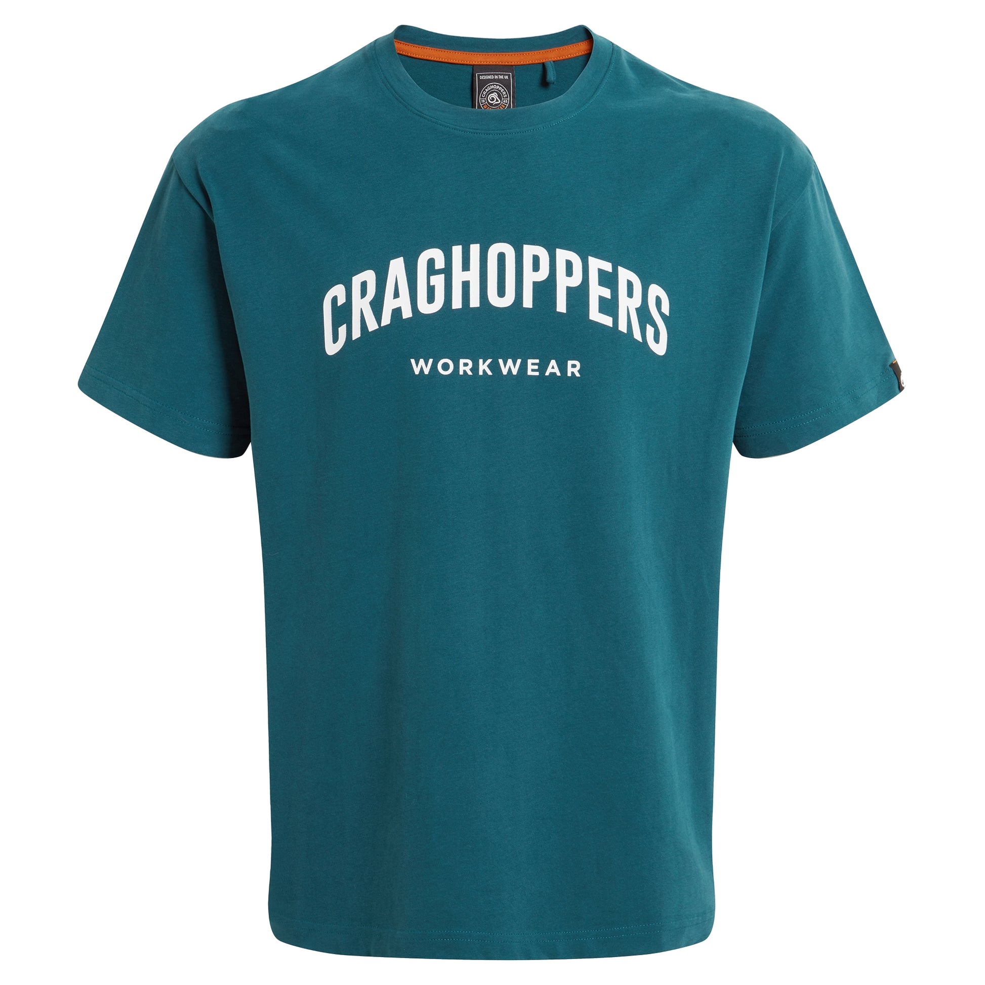 Dark Aegean Blue - Front - Craghoppers Mens Batley T-Shirt