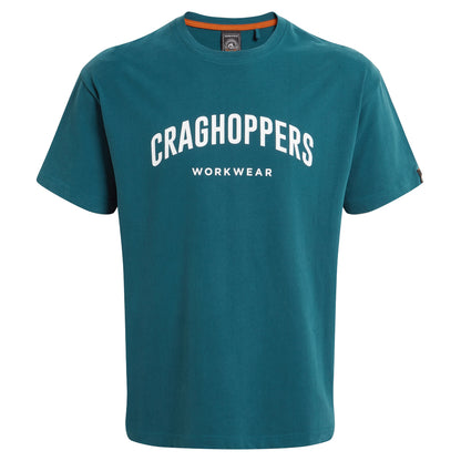 Dark Aegean Blue - Front - Craghoppers Mens Batley T-Shirt