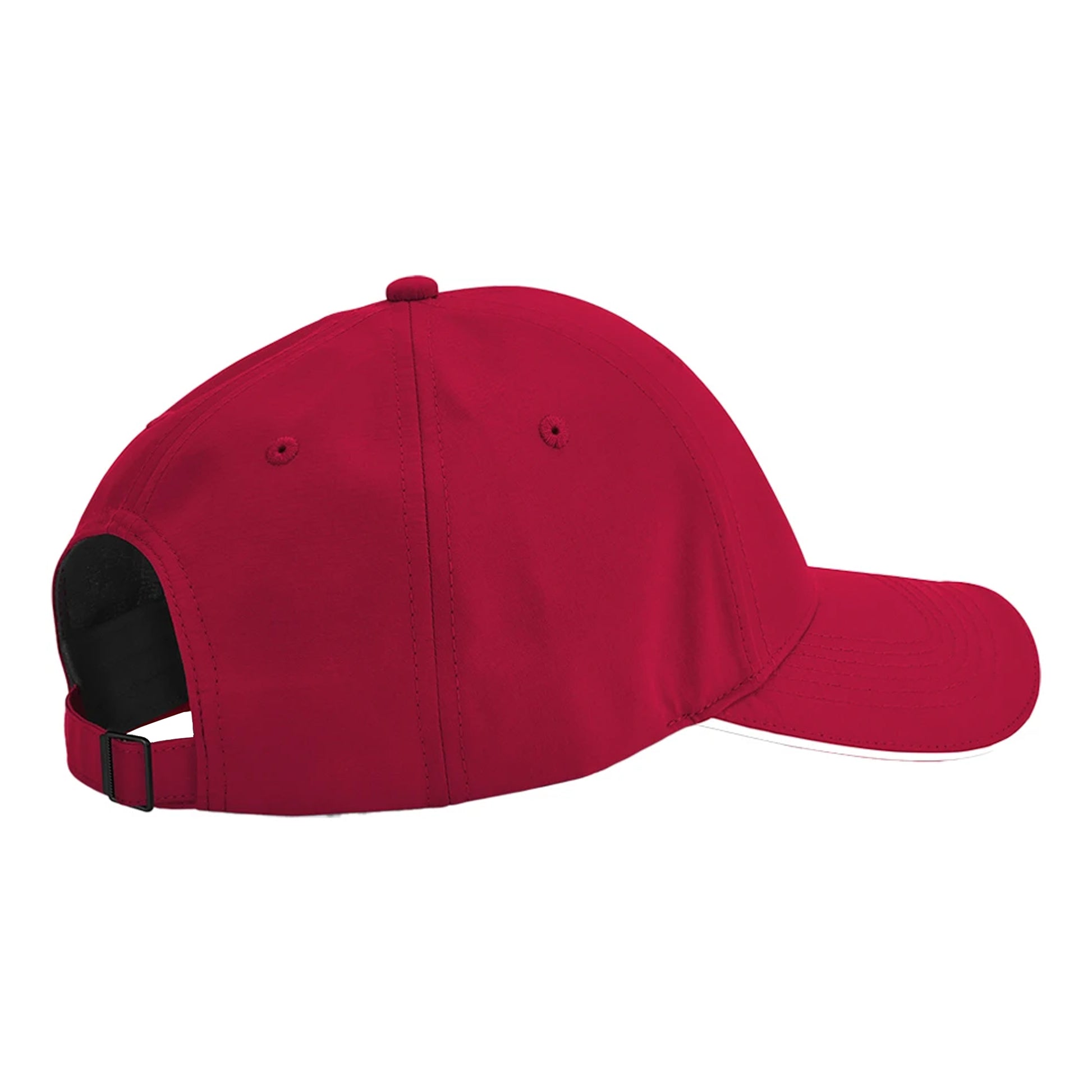 Classic Red-White - Back - Beechfield Team Sports-Tech Cap