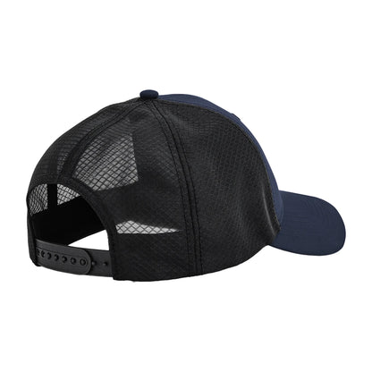 Navy-Black - Back - Beechfield Technical Mesh Trucker Cap