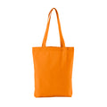 Orange - Front - Westford Mill Twill Organic Tote Bag