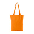 Orange - Front - Westford Mill Twill Organic Tote Bag