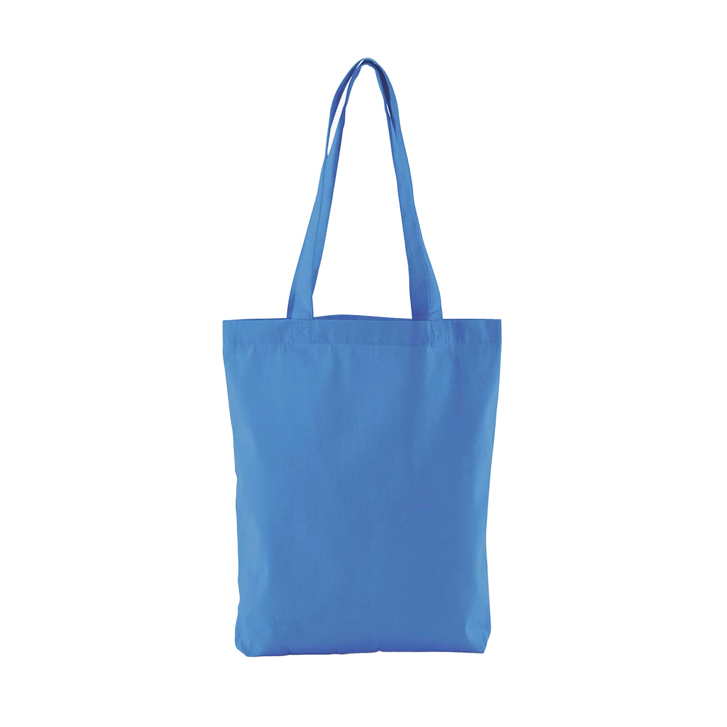 Cornflower Blue - Front - Westford Mill Twill Organic Tote Bag