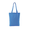 Cornflower Blue - Front - Westford Mill Twill Organic Tote Bag