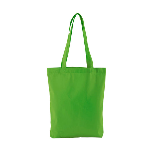 Apple Green - Front - Westford Mill Twill Organic Tote Bag