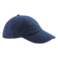 French Navy - Front - Beechfield Heavy Cotton Low Profile Baseball Cap