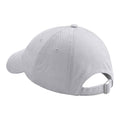 Light Grey - Back - Beechfield Heavy Cotton Low Profile Baseball Cap