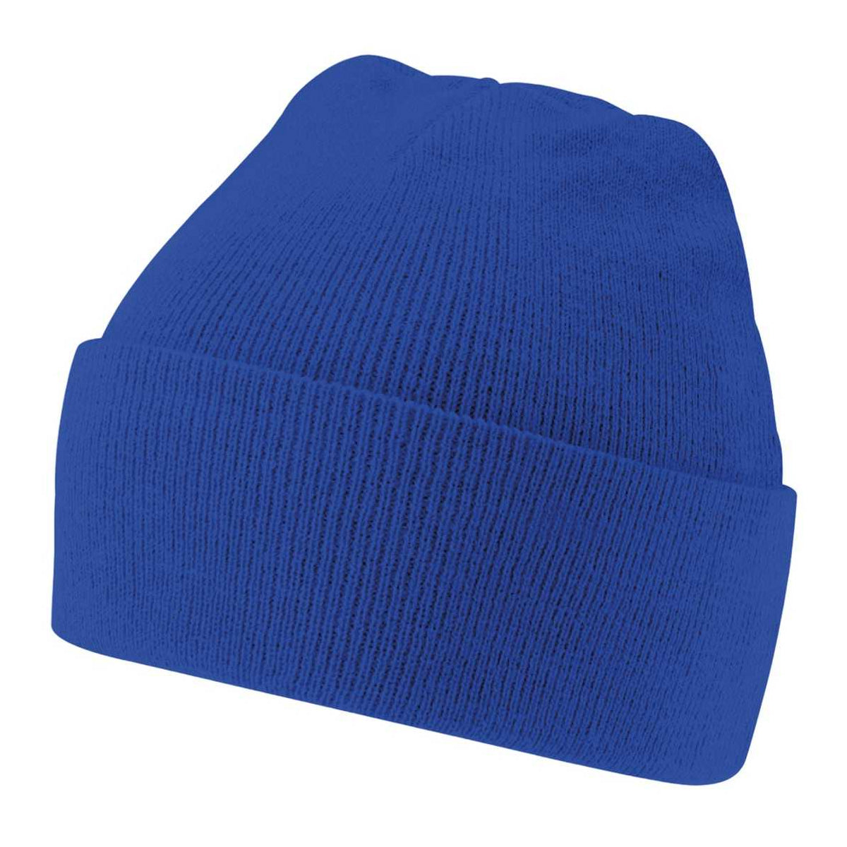 Bright Royal Blue - Back - Beechfield Childrens-Kids Original Cuffed Beanie