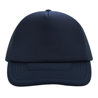French Navy - Side - Beechfield Vintage Snapback Trucker Cap
