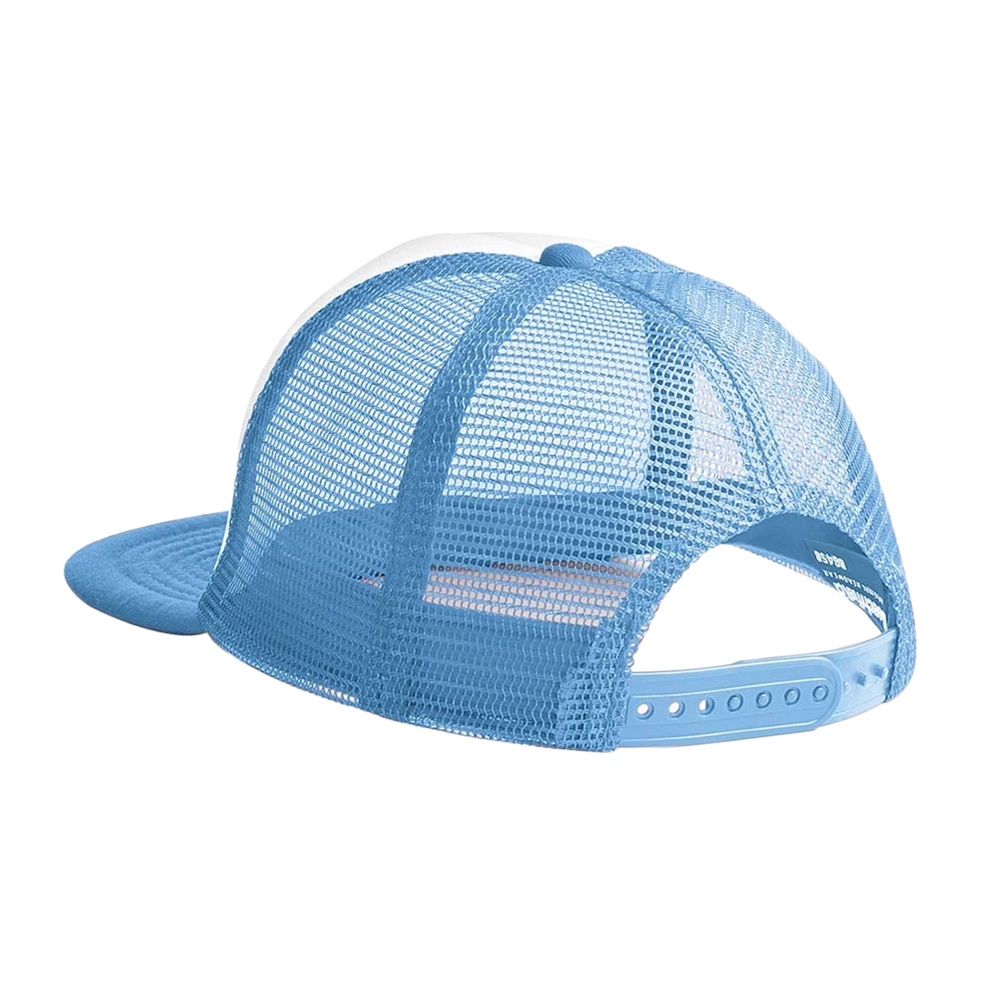 Sky-White - Back - Beechfield Vintage Snapback Trucker Cap
