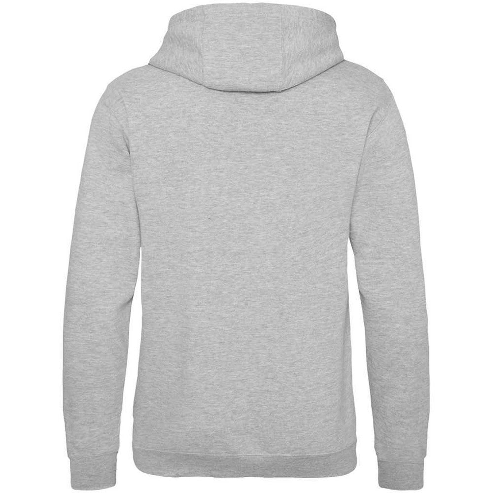 Grey - Back - Awdis Mens Street Heather Hoodie