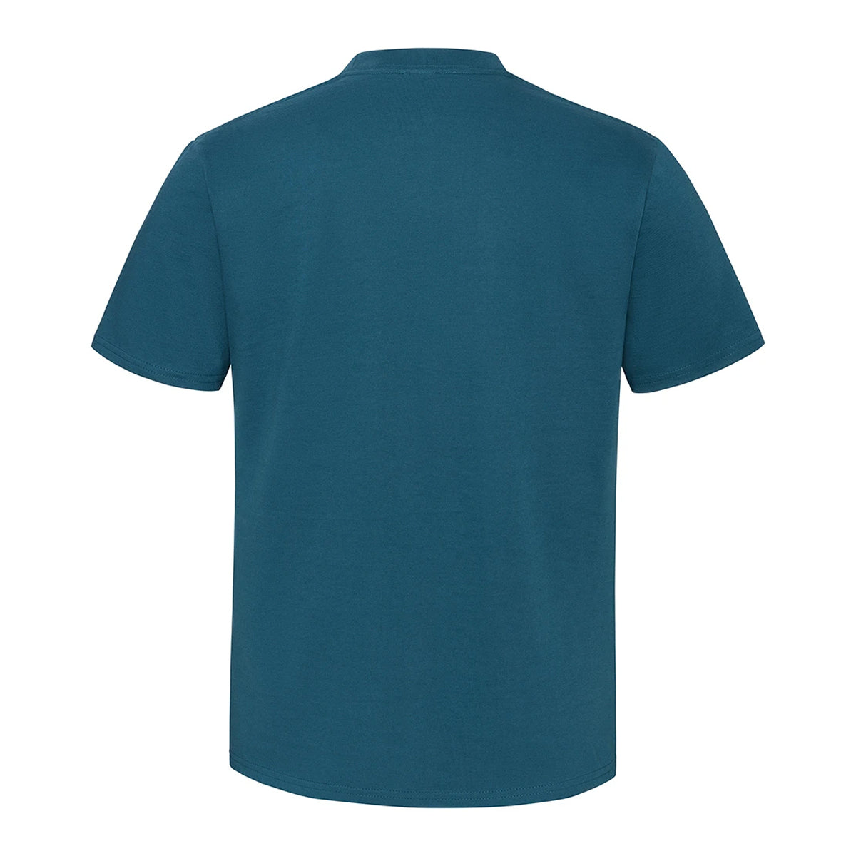 Petrol Blue - Back - Russell Mens Classic Combed Cotton Heavyweight T-Shirt
