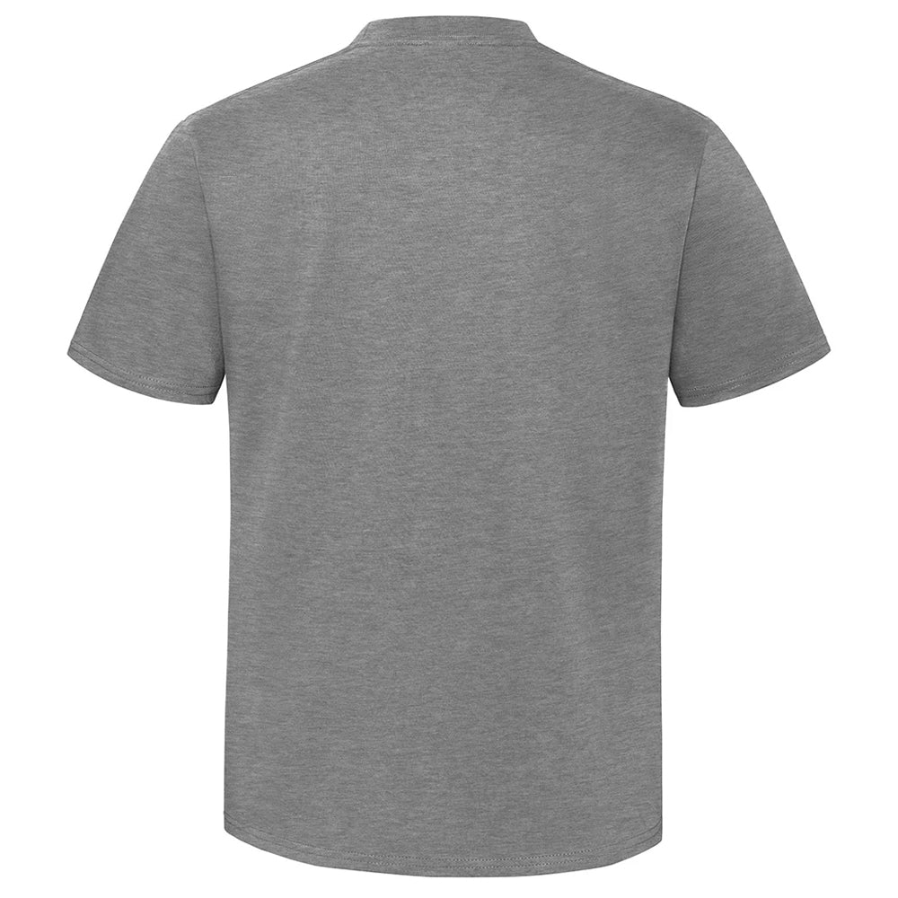 Sport Heather - Back - Russell Mens Classic Combed Cotton Heavyweight T-Shirt