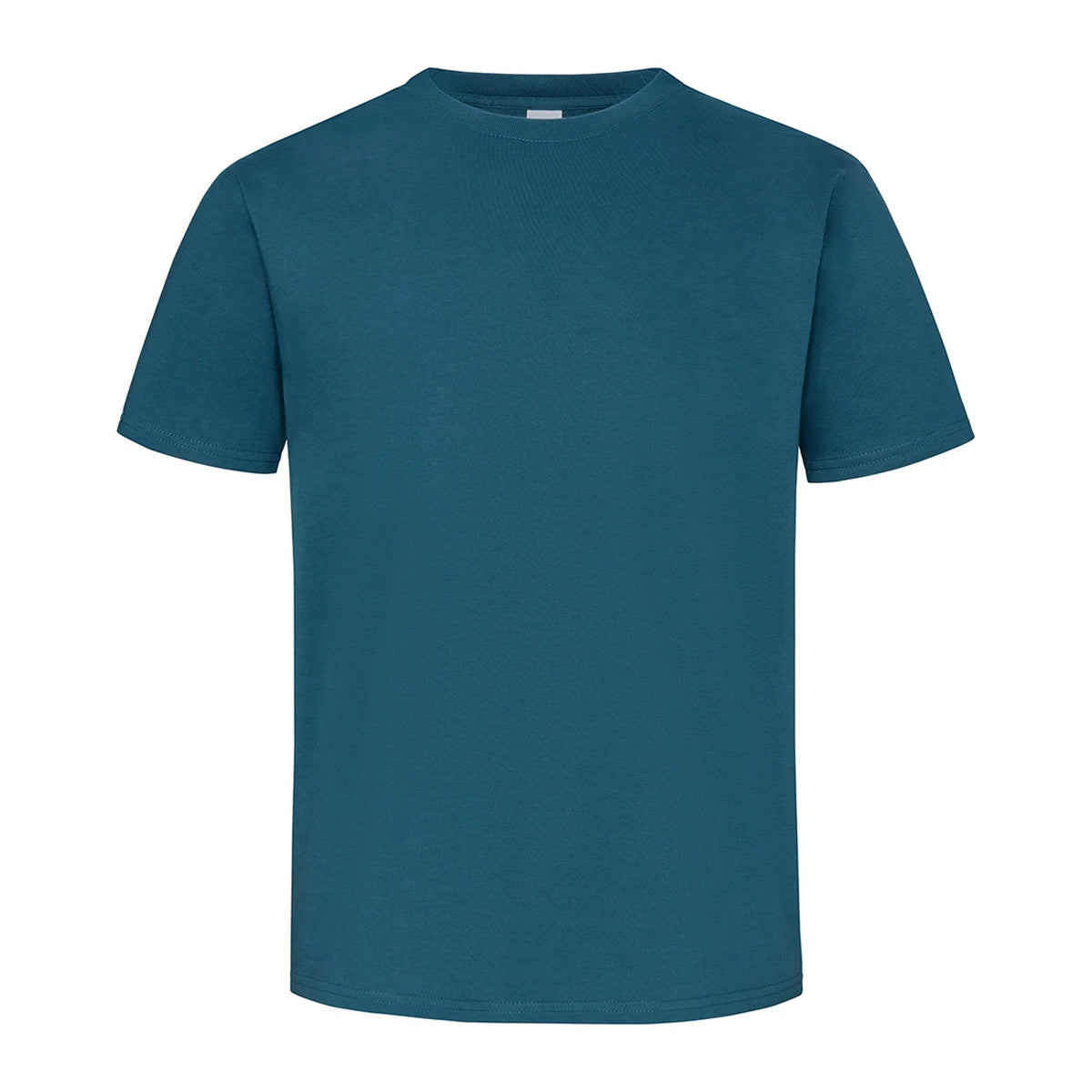 Petrol Blue - Front - Russell Mens Classic Combed Cotton Heavyweight T-Shirt