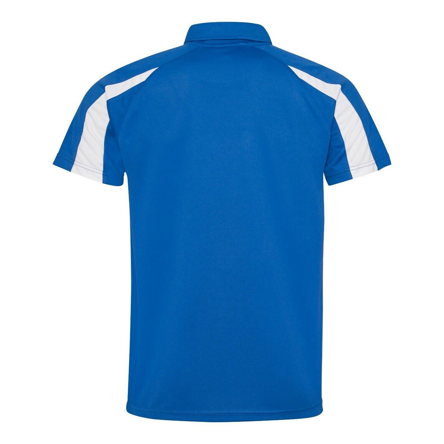 Royal Blue-Arctic White - Back - AWDis Cool Mens Contrast Polo Shirt