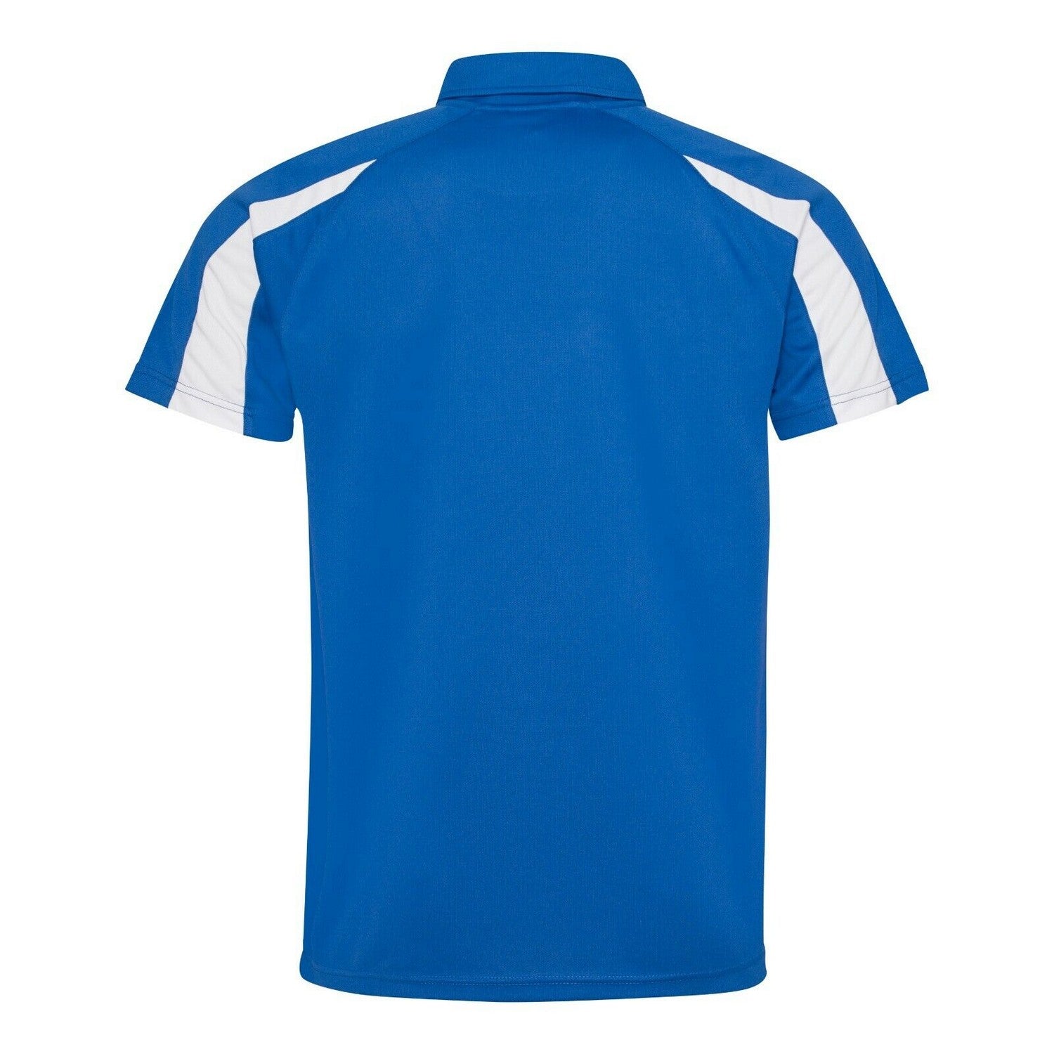 Royal Blue-Arctic White - Back - AWDis Cool Mens Contrast Polo Shirt