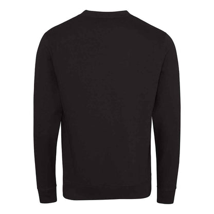 Black - Back - Awdis Childrens-Kids Academy V Neck Sweatshirt