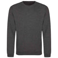 Charcoal - Front - Awdis Unisex Adult Sweatshirt