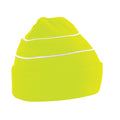 Fluorescent Yellow - Front - Beechfield Enhanced-Viz Beanie