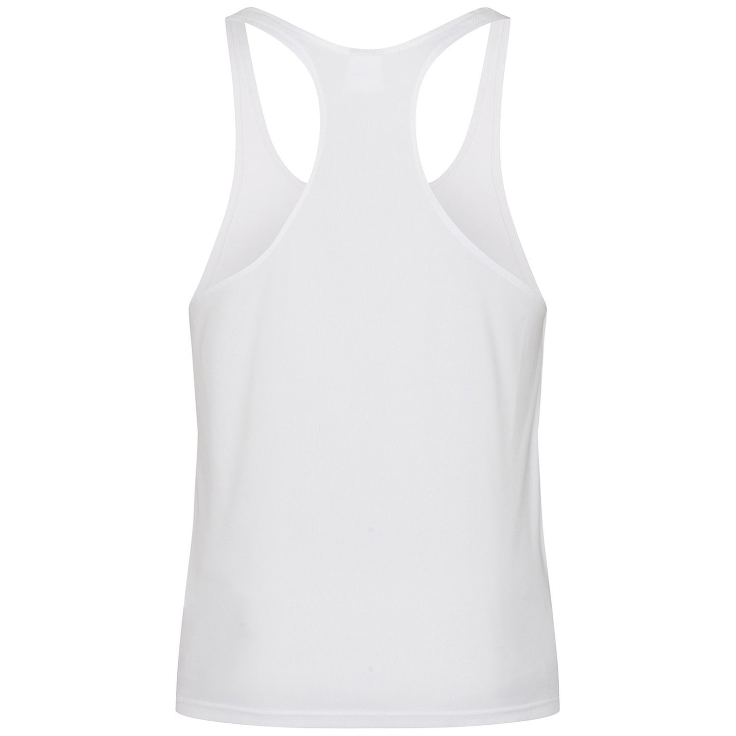 Arctic White - Back - Awdis Mens Cool Muscle Vest Top