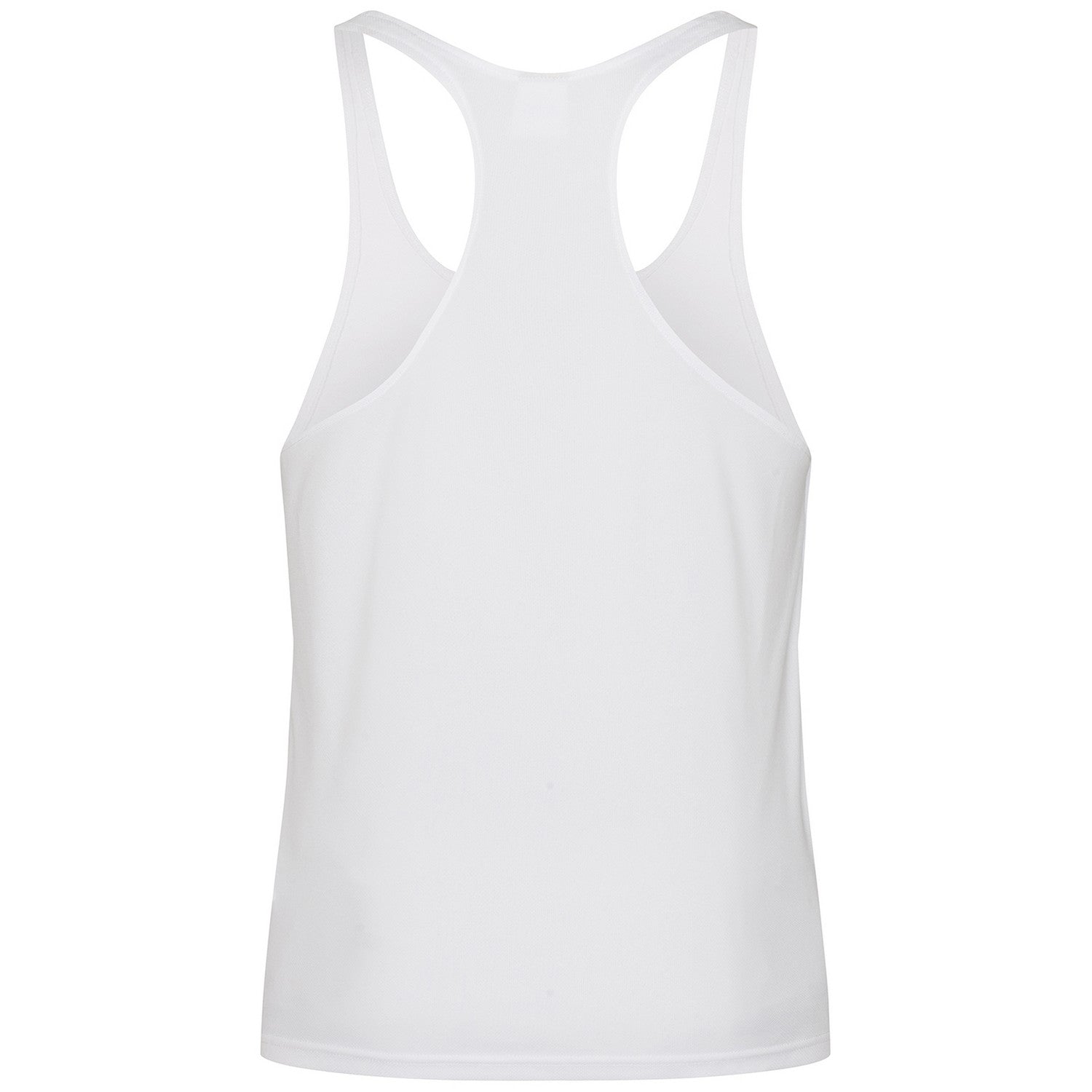 Arctic White - Back - Awdis Mens Cool Muscle Vest Top