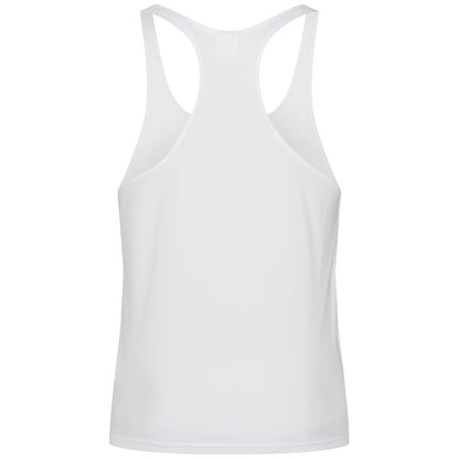 Arctic White - Back - Awdis Mens Cool Muscle Vest Top