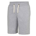 Heather Grey - Back - Awdis Mens Campus Heather Shorts