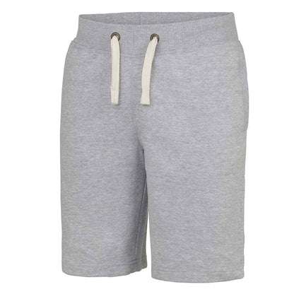 Heather Grey - Back - Awdis Mens Campus Heather Shorts