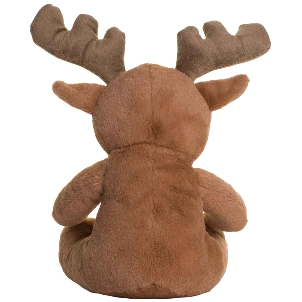 Brown - Back - Mumbles Reindeer Plush Toy