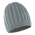 Grey - Front - Result Winter Essentials Unisex Adult Mariner Knitted Hat