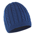 Navy - Front - Result Winter Essentials Unisex Adult Mariner Knitted Hat