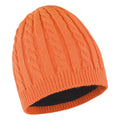 Burnt Orange - Front - Result Winter Essentials Unisex Adult Mariner Knitted Hat