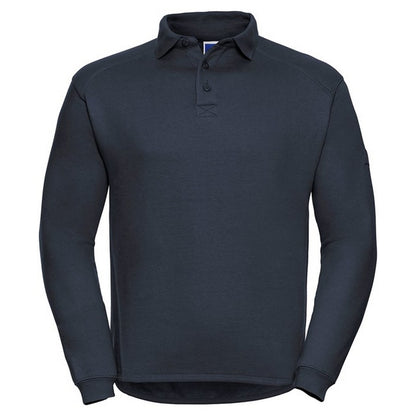 French Navy - Front - Russell Mens Heavy Duty Sweatshirt