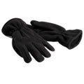 Black - Front - Beechfield Thinsulate SupaFleece Gloves