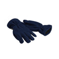 Navy - Front - Beechfield Thinsulate SupaFleece Gloves