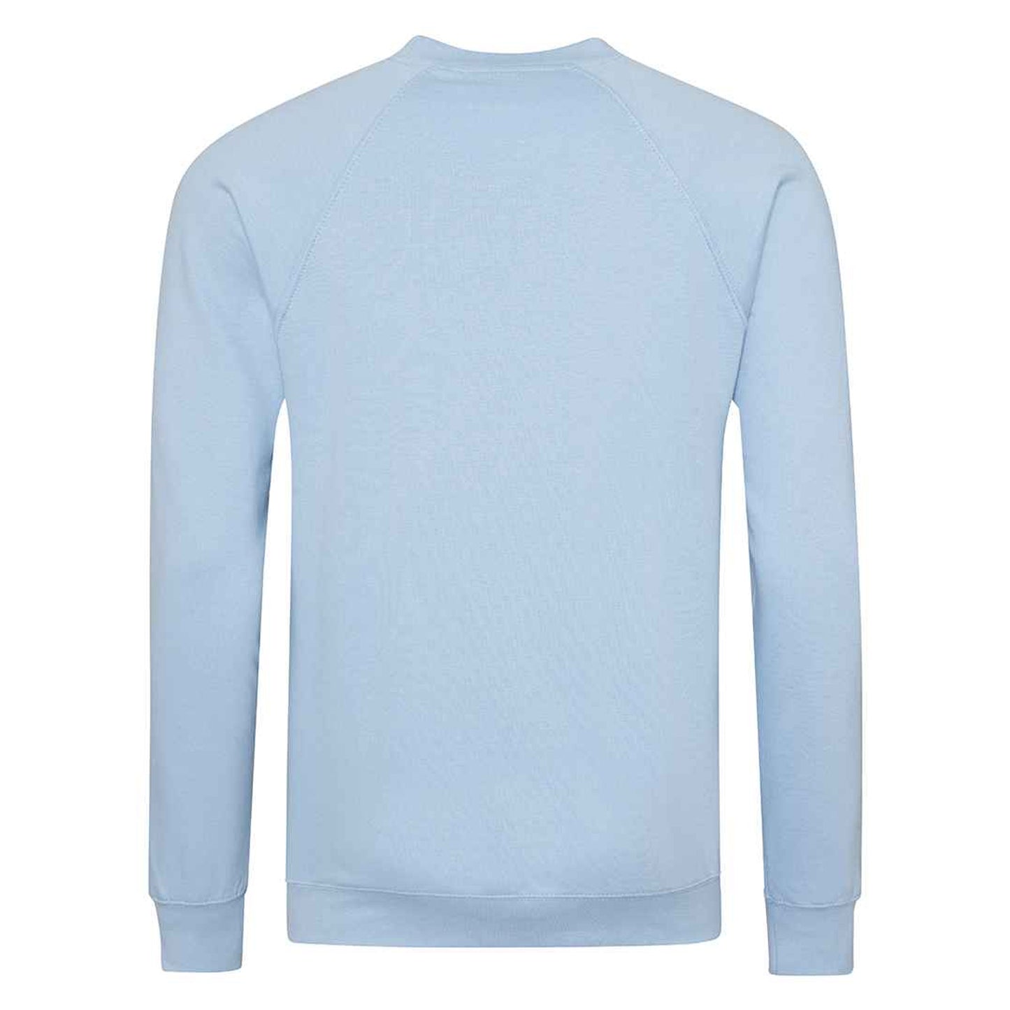 Sky - Back - Awdis Childrens-Kids Academy Raglan Sweatshirt