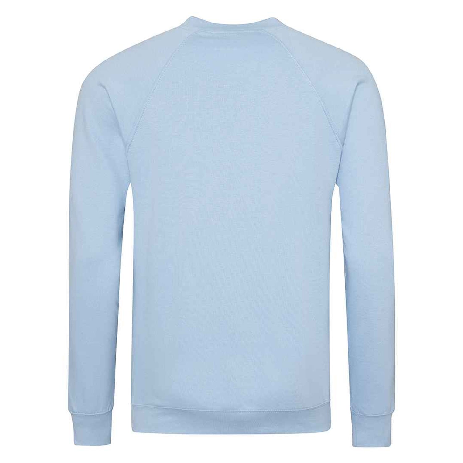 Sky - Back - Awdis Childrens-Kids Academy Raglan Sweatshirt