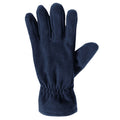 French Navy - Back - Beechfield Unisex Adult Alpine SupaFleece Gloves