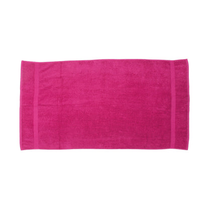Fuchsia - Front - Towel City Luxury Bath Towel