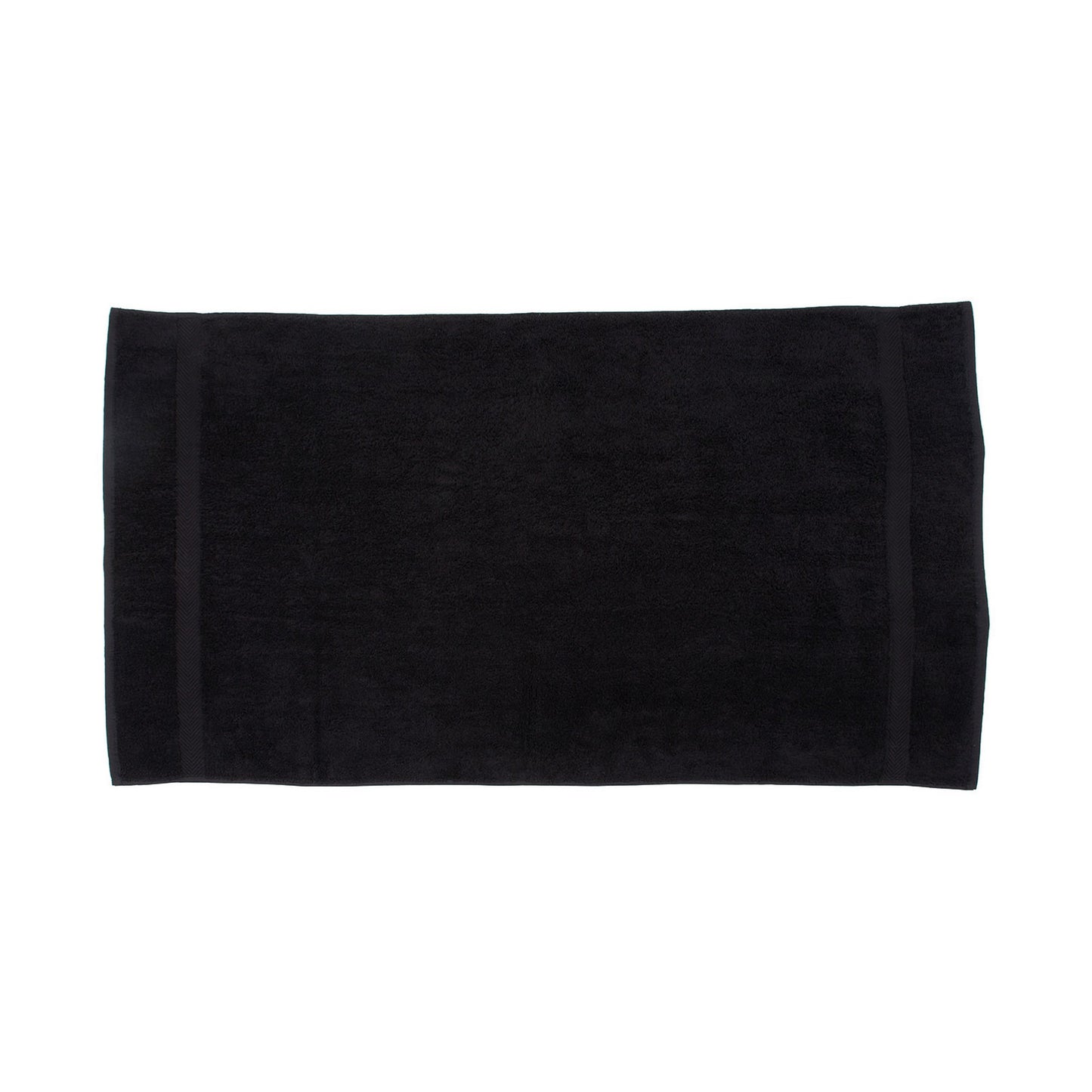 Black - Front - Towel City Luxury Bath Towel