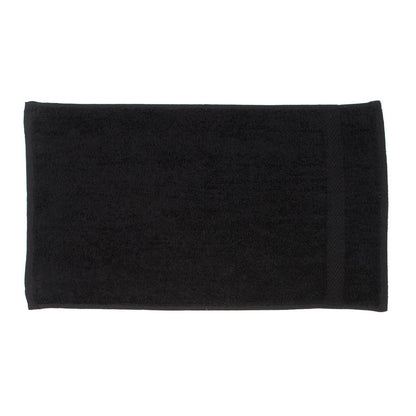 Black - Front - Towel City Luxury Guest Towel