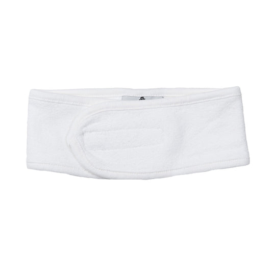 White - Front - Towel City Unisex Adult Beauty Hairband