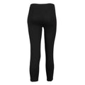 Black - Back - Skinni Fit Womens-Ladies 3-4 Leggings