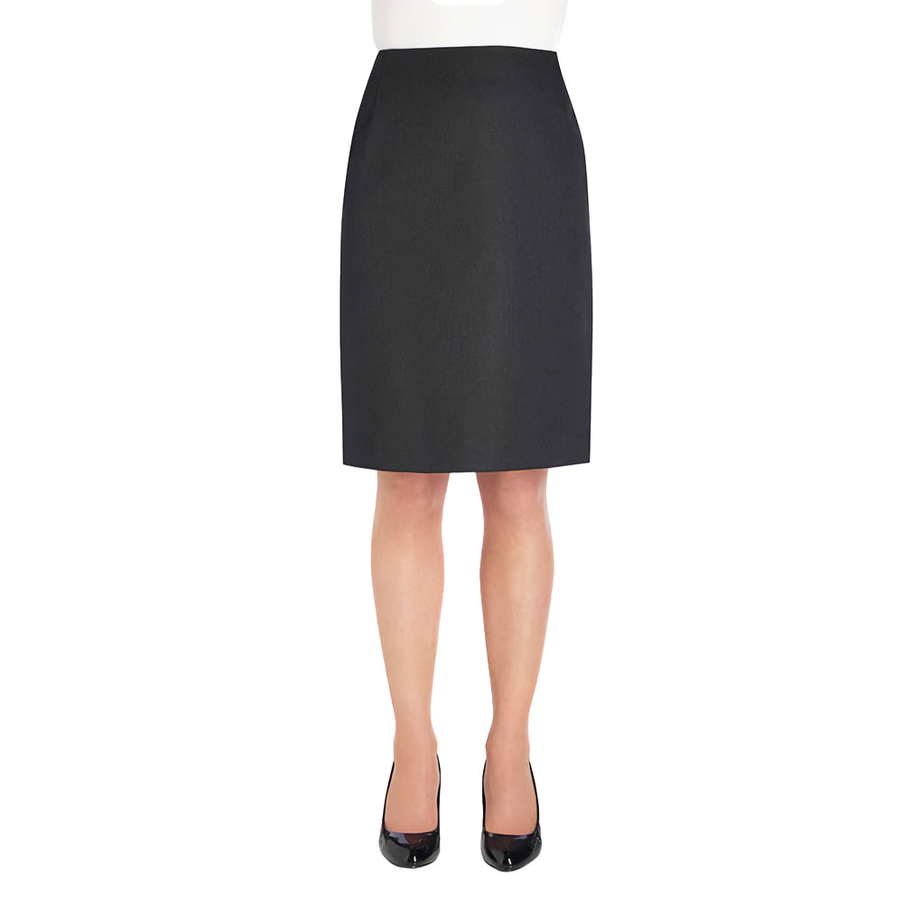 Navy - Front - Brook Taverner Womens-Ladies Concept Sigma Skirt