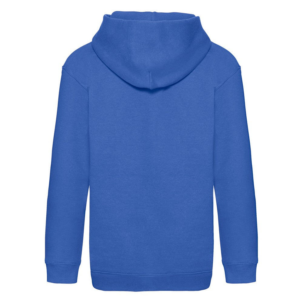 Royal Blue - Back - Fruit Of The Loom Childrens-Kids Premium Hooded Sweatshirt
