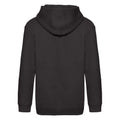 Black - Back - Fruit Of The Loom Childrens-Kids Premium Hooded Sweatshirt
