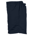 Navy - Side - Tombo Womens-Ladies All Purpose Shorts