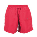Red - Back - Tombo Womens-Ladies All Purpose Shorts