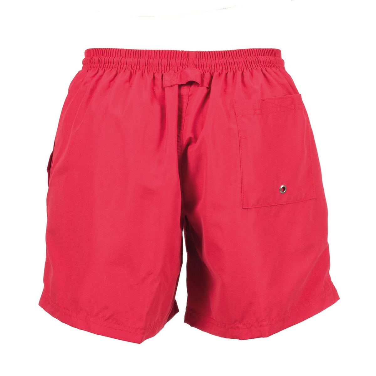 Red - Back - Tombo Womens-Ladies All Purpose Shorts