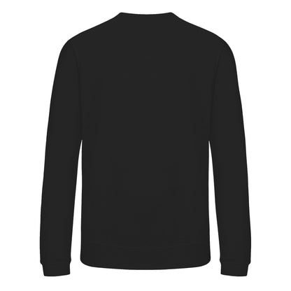 Black - Back - Awdis Childrens-Kids Academy V Neck Sweatshirt